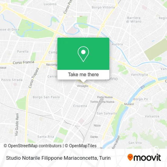 Studio Notarile Filippone Mariaconcetta map