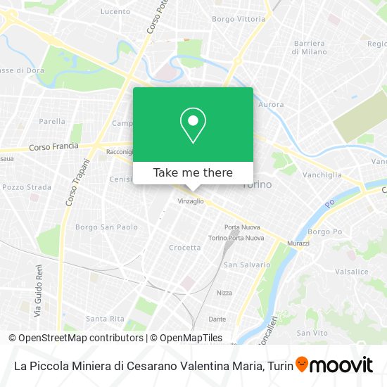 La Piccola Miniera di Cesarano Valentina Maria map