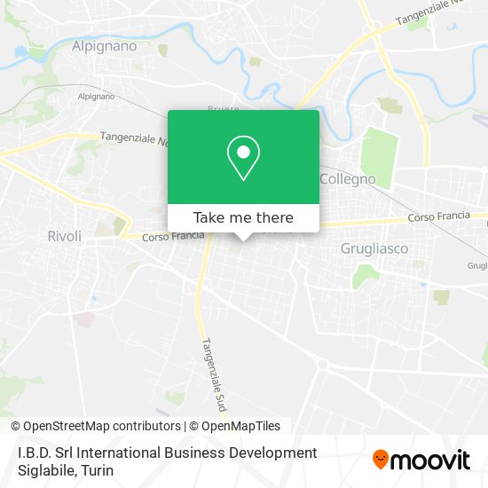 I.B.D. Srl International Business Development Siglabile map
