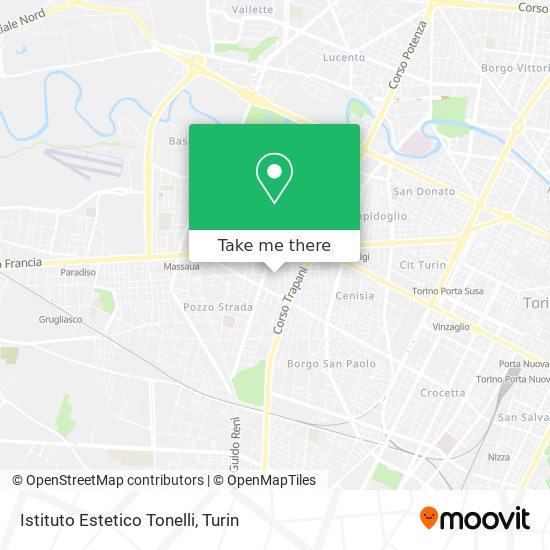 Istituto Estetico Tonelli map