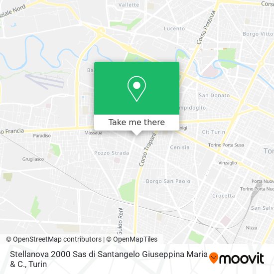 Stellanova 2000 Sas di Santangelo Giuseppina Maria & C. map