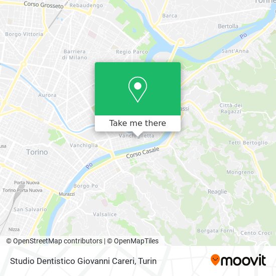 Studio Dentistico Giovanni Careri map