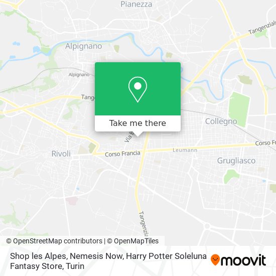 Shop les Alpes, Nemesis Now, Harry Potter Soleluna Fantasy Store map