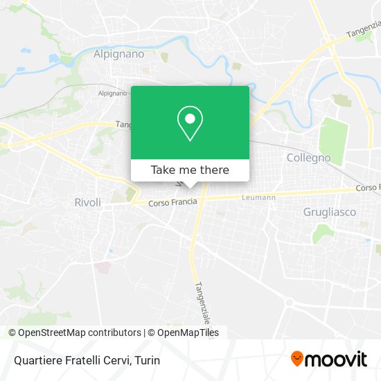 Quartiere Fratelli Cervi map