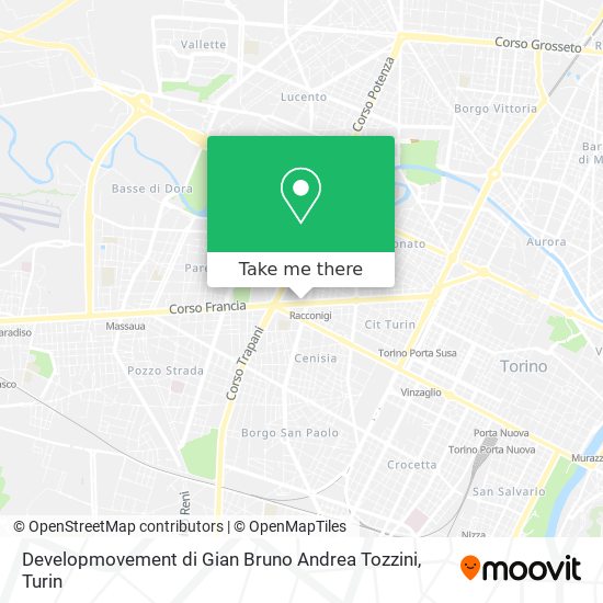 Developmovement di Gian Bruno Andrea Tozzini map
