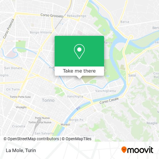 La Mole map