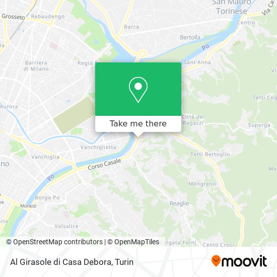 Al Girasole di Casa Debora map
