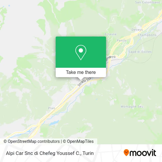 Alpi Car Snc di Chefeg Youssef C. map