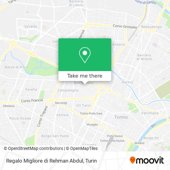 Regalo Migliore di Rehman Abdul map
