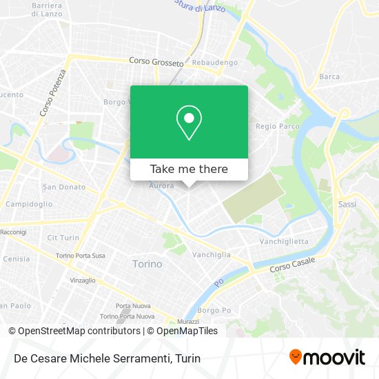 De Cesare Michele Serramenti map
