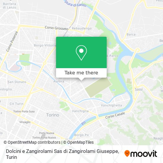 Dolcini e Zangirolami Sas di Zangirolami Giuseppe map