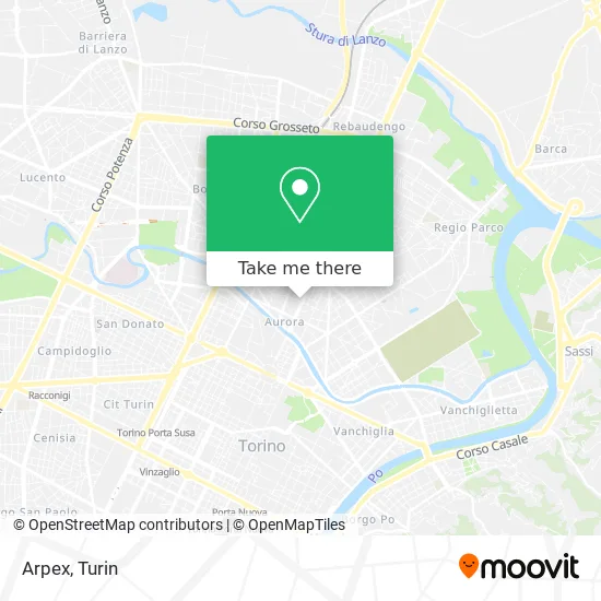 Arpex map