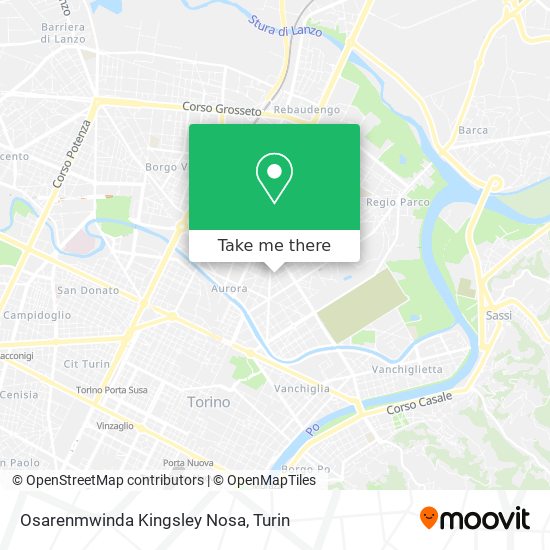 Osarenmwinda Kingsley Nosa map