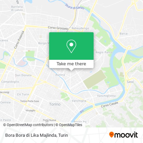 Bora Bora di Lika Majlinda map