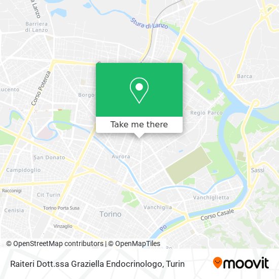 Raiteri Dott.ssa Graziella Endocrinologo map
