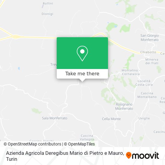 Azienda Agricola Deregibus Mario di Pietro e Mauro map