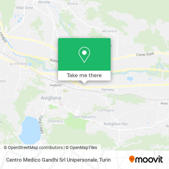 Centro Medico Gandhi Srl Unipersonale map
