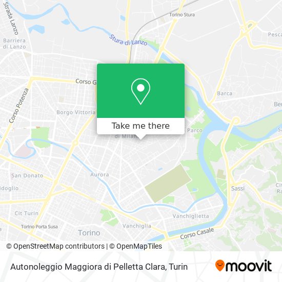 Autonoleggio Maggiora di Pelletta Clara map