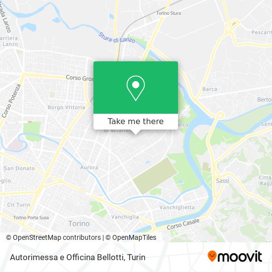 Autorimessa e Officina Bellotti map