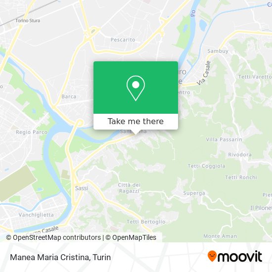 Manea Maria Cristina map