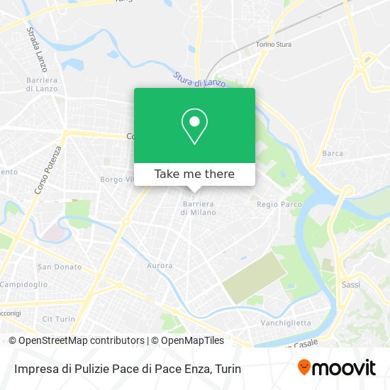 Impresa di Pulizie Pace di Pace Enza map