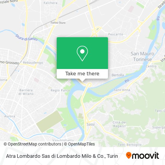 Atra Lombardo Sas di Lombardo Milo & Co. map