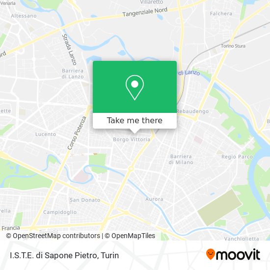I.S.T.E. di Sapone Pietro map