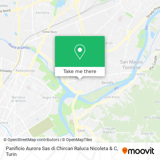 Panificio Aurora Sas di Chircan Raluca Nicoleta & C map