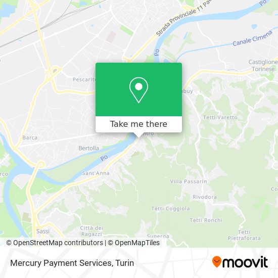Mercury Payment Services map