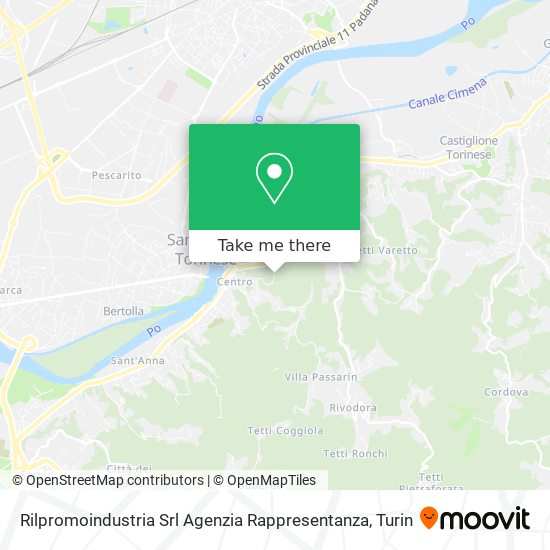 Rilpromoindustria Srl Agenzia Rappresentanza map