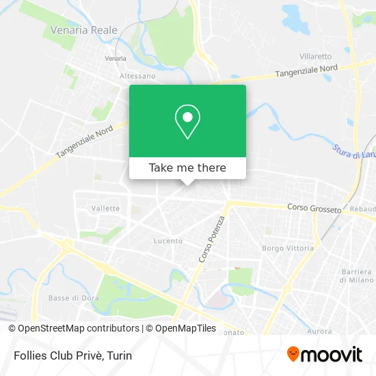 Follies Club Privè map