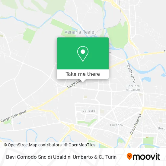 Bevi Comodo Snc di Ubaldini Umberto & C. map