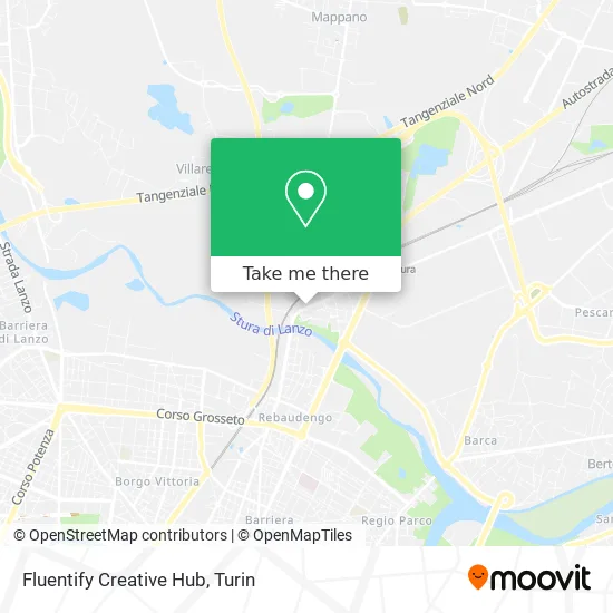 Fluentify Creative Hub map