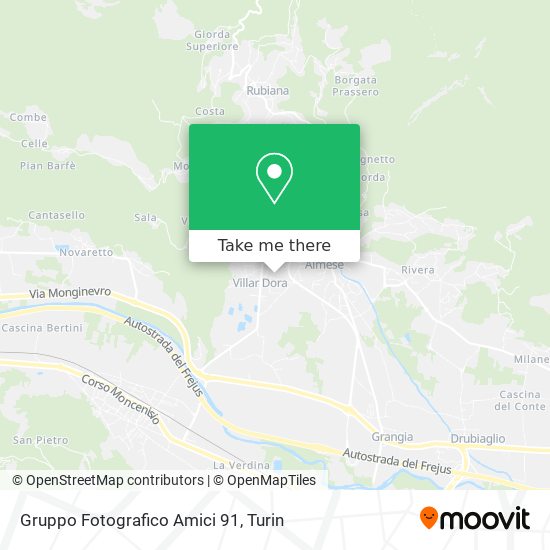 Gruppo Fotografico Amici 91 map