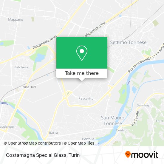 Costamagna Special Glass map