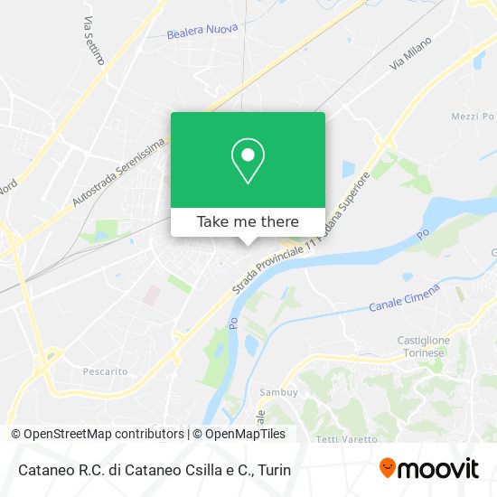 Cataneo R.C. di Cataneo Csilla e C. map