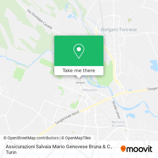 Assicurazioni Salvaia Mario Genovese Bruna & C. map