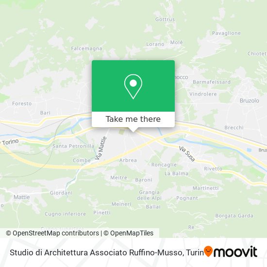 Studio di Architettura Associato Ruffino-Musso map