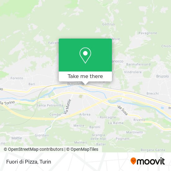 Fuori di Pizza map