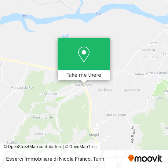 Esserci Immobiliare di Nicola Franco map