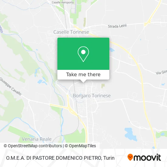 O.M.E.A. DI PASTORE DOMENICO PIETRO map