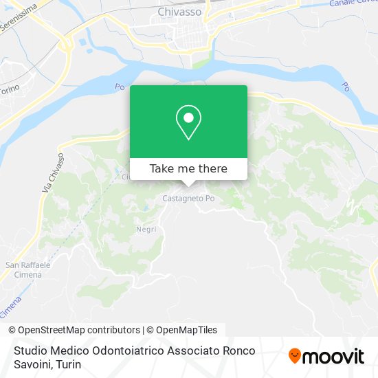 Studio Medico Odontoiatrico Associato Ronco Savoini map