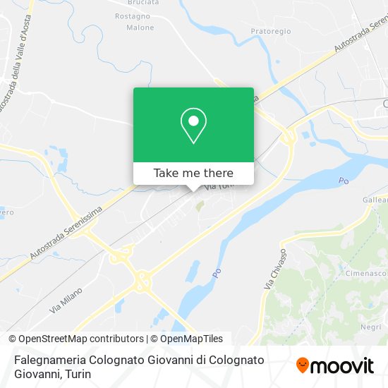 Falegnameria Colognato Giovanni di Colognato Giovanni map