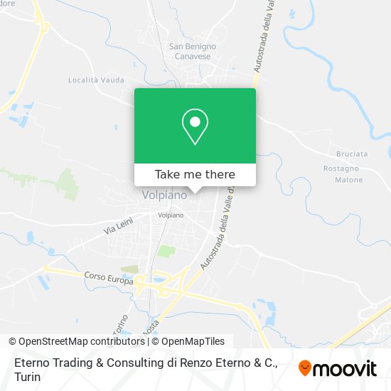 Eterno Trading & Consulting di Renzo Eterno & C. map