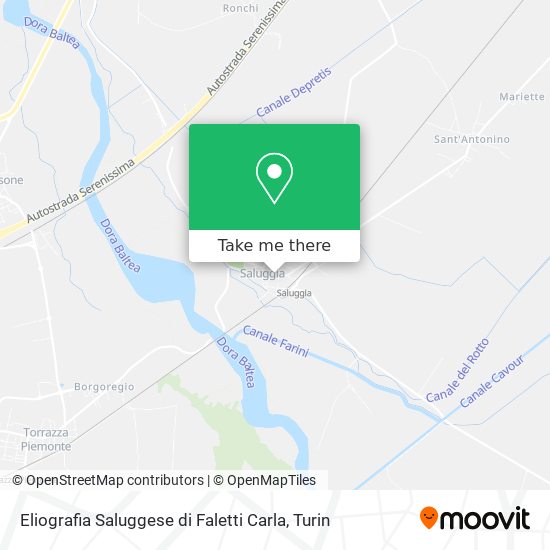 Eliografia Saluggese di Faletti Carla map