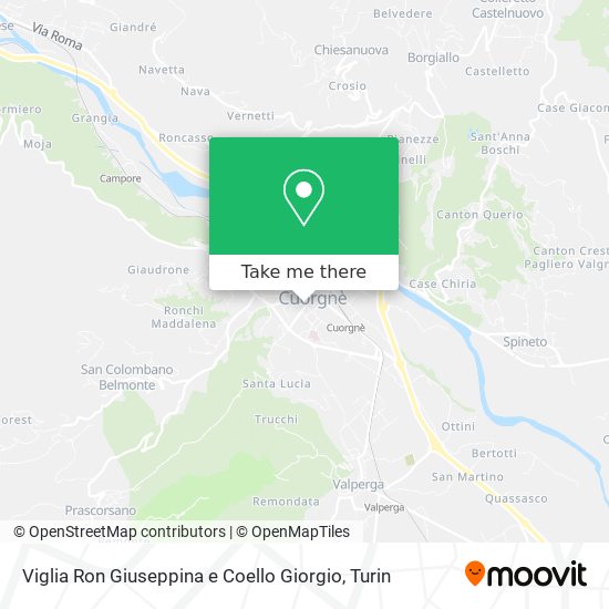 Viglia Ron Giuseppina e Coello Giorgio map