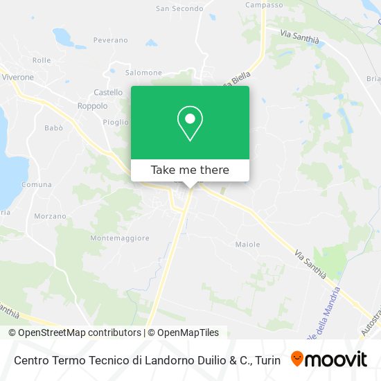 Centro Termo Tecnico di Landorno Duilio & C. map