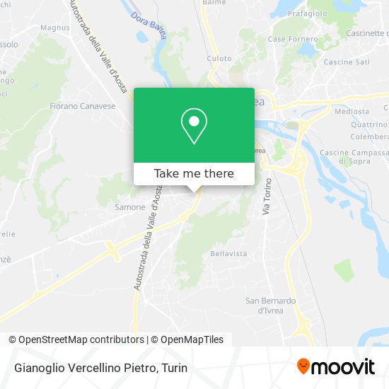 Gianoglio Vercellino Pietro map