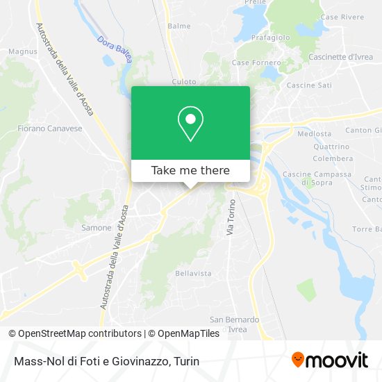 Mass-Nol di Foti e Giovinazzo map