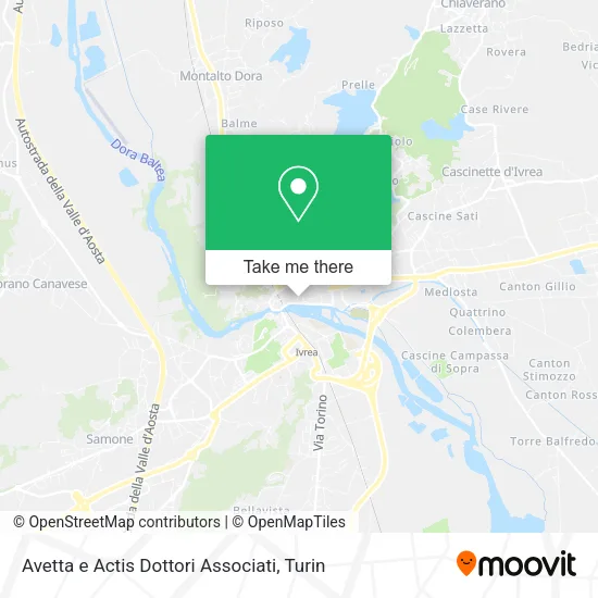 Avetta e Actis Dottori Associati map